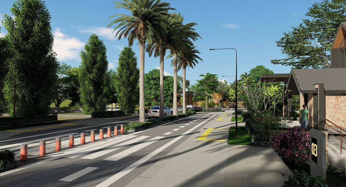  samooha Internal Roads & Footpaths