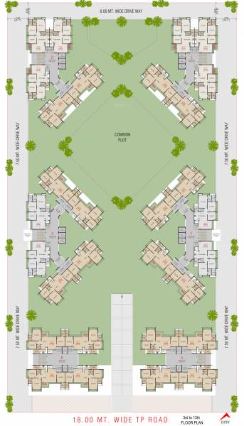  vibes Tower A Cluster Plan