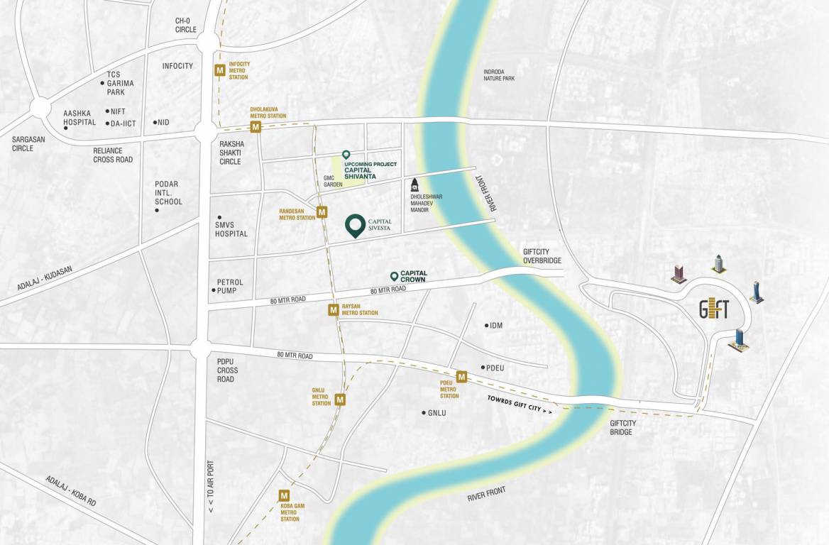 capital sivesta Location Plan