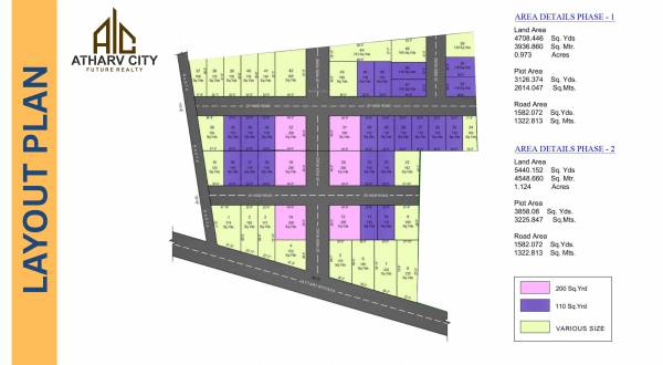  atharv-city Layout Plan
