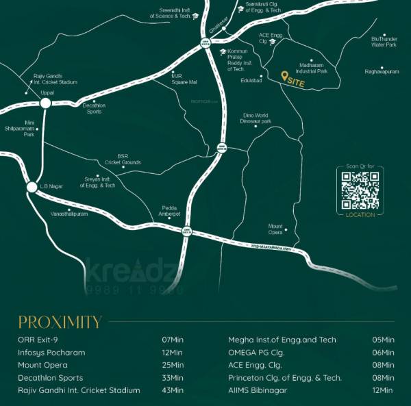  urban-towns Location Plan