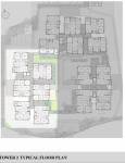  tatsam Tower - 2 Cluster Plan for typical Floor