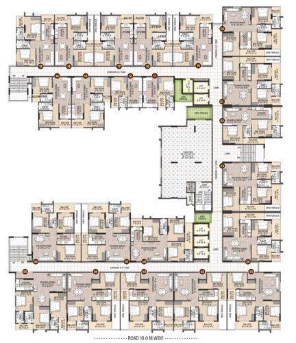  felecia Felecia Cluster Plan from 1st to 2nd Floor