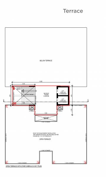  elevate Block E Cluster Plan for Terrace Floor