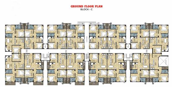  ajay-city Block C Cluster Plan for ground Floor