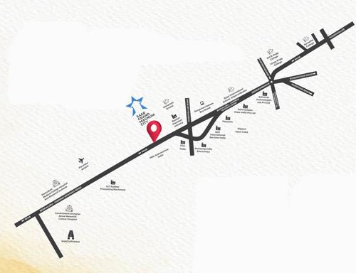  saar-grand-magnum-city Location Plan