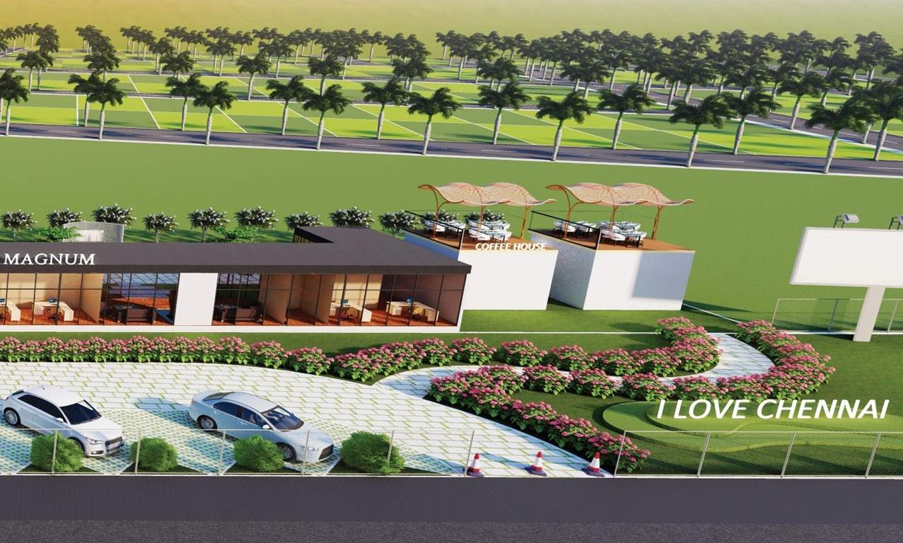  saar grand magnum city Landscape Garden and Tree Planting