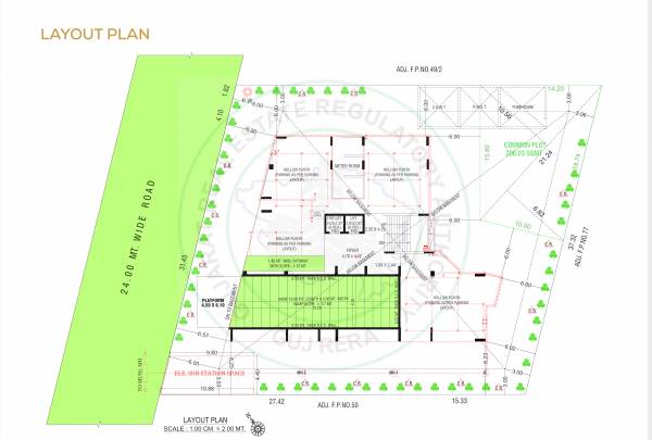  vraj-luxuria Layout Plan