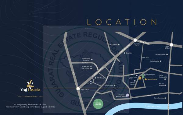  vraj-luxuria Location Plan