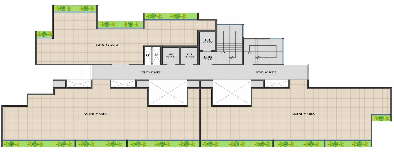  pyramid 24 Pyramid 24 Cluster Plan for 11th Floor