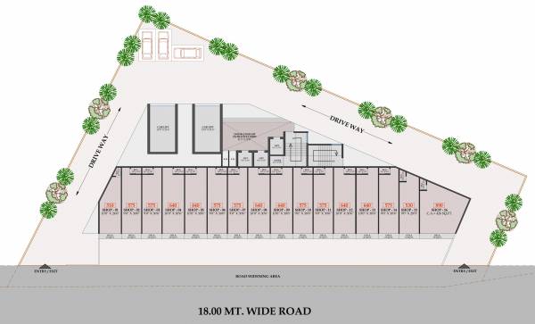  pyramid-24 Pyramid 24 Cluster Plan for ground Floor