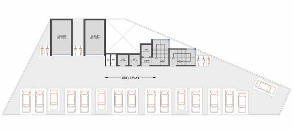  pyramid-24 Pyramid 24 Cluster Plan from 1st to 5th Floor