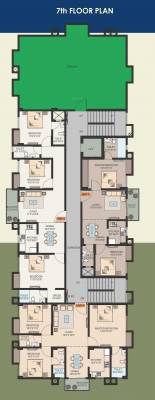 Keshari Cluster Plan For 7th Floor keshari Keshari Cluster Plan For 7th Floor