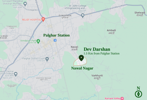  dev-darshan Location Plan