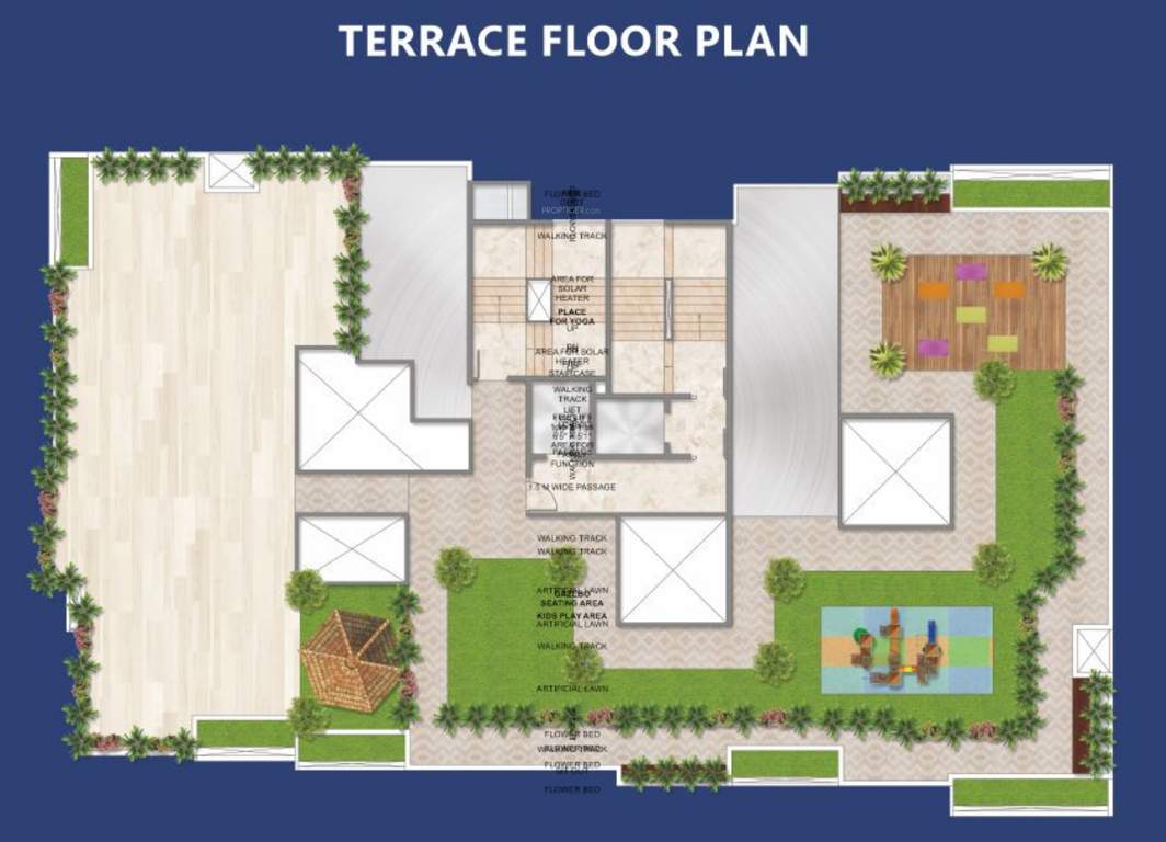  saraswati coral Saraswati Coral Cluster Plan