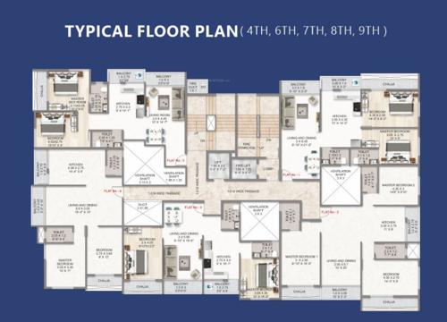  saraswati-coral Saraswati Coral Cluster Plan