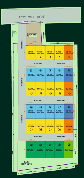  greendale Layout Plan