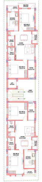  sje Arjun SJE Cluster Plan from 1st to 3rd Floor