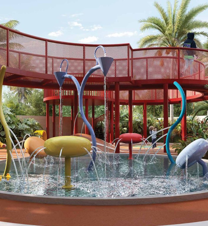 butterflies Fountains