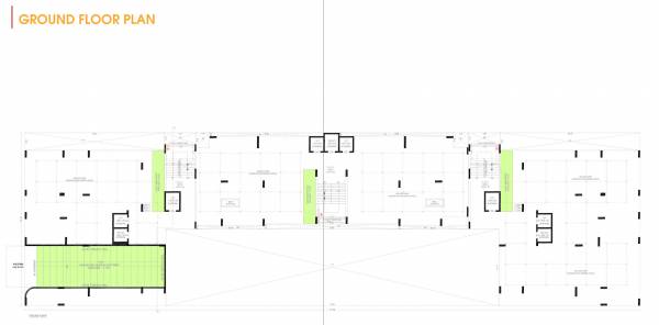  parshwa-luxuria Block A,B,C Cluster Plan for ground Floor