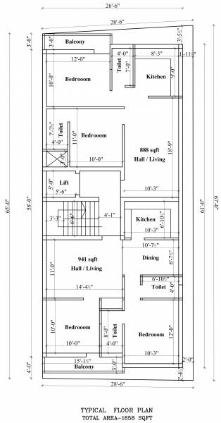  regent Regent Cluster Plan for Typical Floor