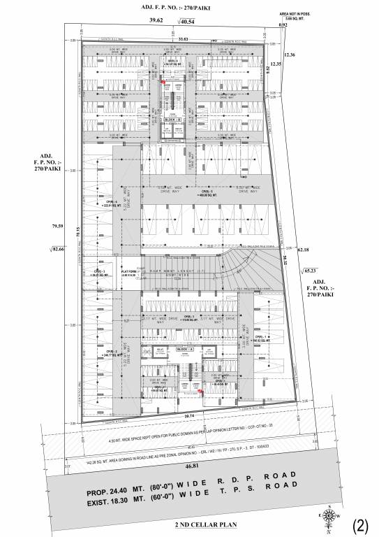  terrace skyline Block A & B Cluster Plan for 2nd Cellar Plan