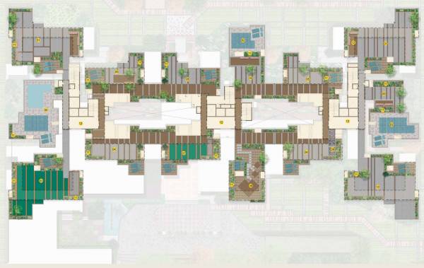  avalon Tower A,B,C Cluster Plan