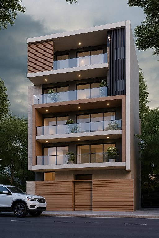Elevation gaurav builders floors Elevation
