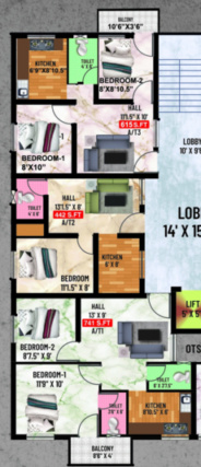  majesta Block A Cluster Plan for 3rd Floor