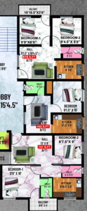  majesta Block B Cluster Plan for 3rd Floor