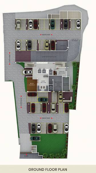 Noel Sentrum Cluster Plan for ground Floor noel-sentrum Noel Sentrum Cluster Plan for ground Floor
