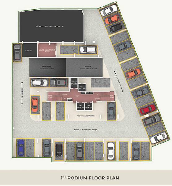 Noel Peace Cluster Plan for 1 podium Floor peace Noel Peace Cluster Plan for 1 podium Floor