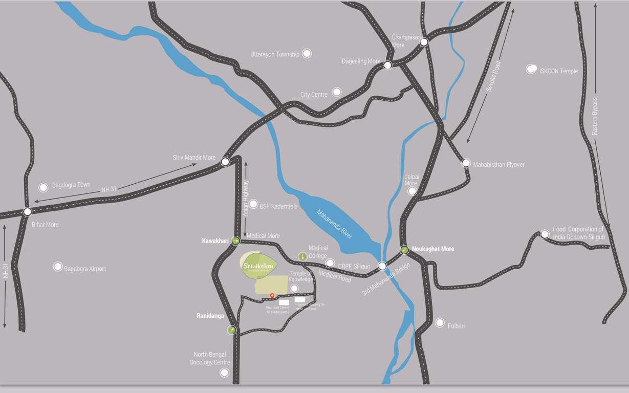  sriniketan Location Plan