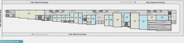  home-square Home Square Cluster Plan for Lower ground Floor