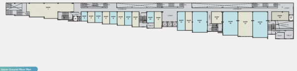  home-square Home Square Cluster Plan for Upper ground Floor
