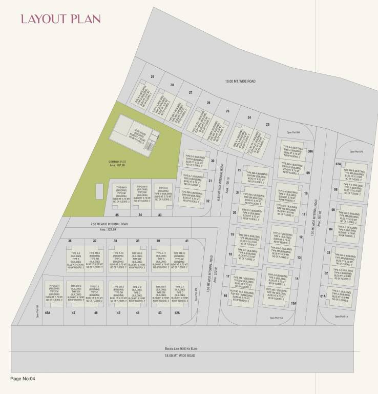  akshar aroma Layout Plan