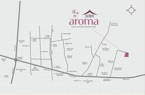 Location Plan akshar-aroma Location Plan