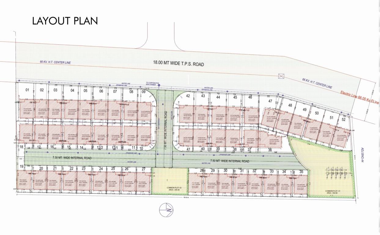 samruddhi shrey ii Layout Plan
