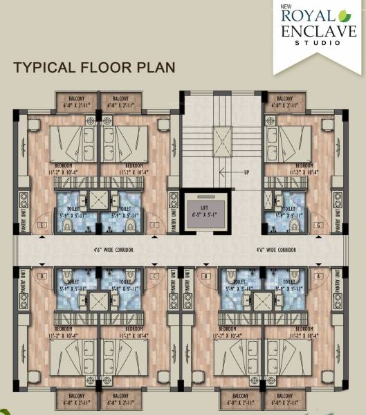  new-royal-enclave New Royal Enclave Typical Cluster Plan