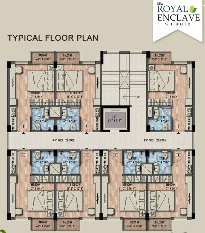  new royal enclave New Royal Enclave Typical Cluster Plan