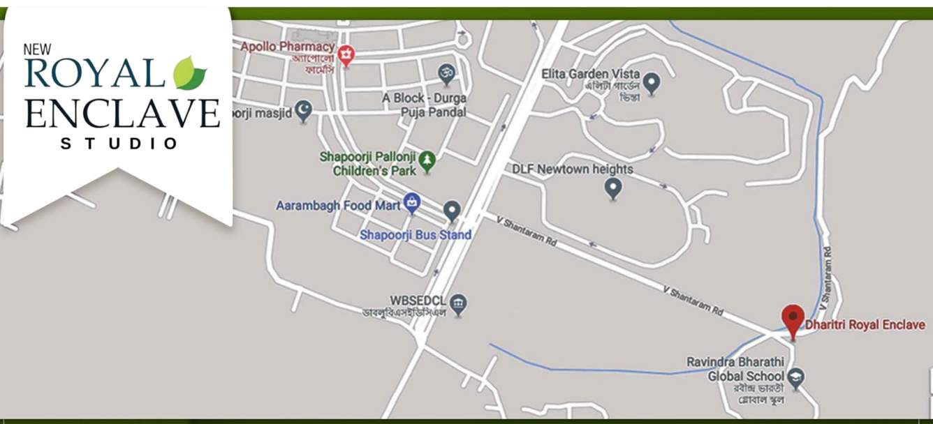  new royal enclave Location Plan