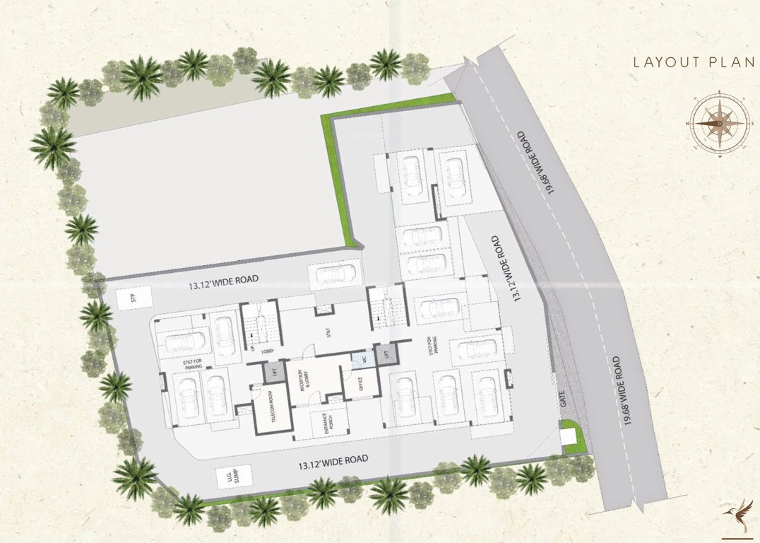  amani house Layout Plan