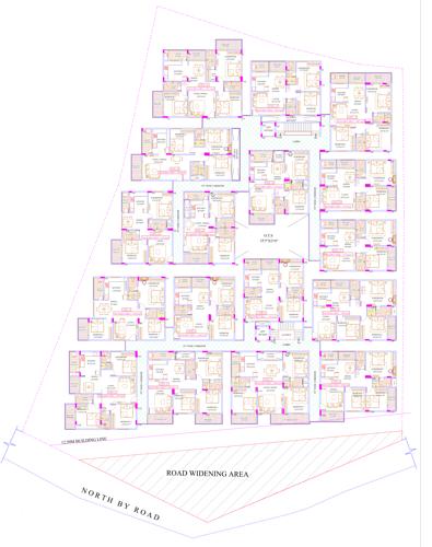 Royal Homes Cluster Plan from 1st to 4th Floor royal-homes Royal Homes Cluster Plan from 1st to 4th Floor