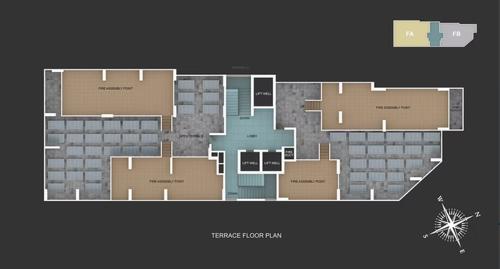  the-feather The Feather Cluster Plan for Terrace Floor