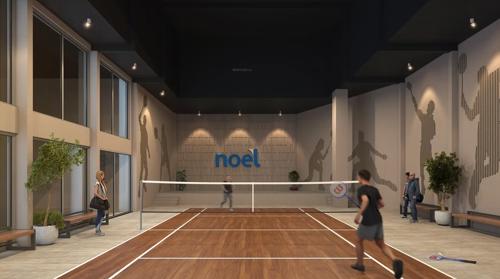  the-feather Badminton Court