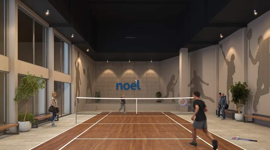  the feather Badminton Court