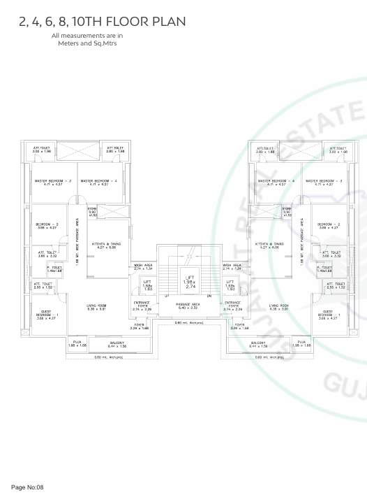  eminence 24 A Cluster Plan from 2nd to 10th Floor