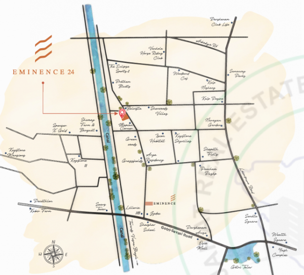 Location Plan eminence-24 Location Plan