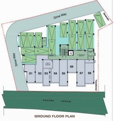  aishani-aashray Aishani Aashray Cluster Plan for ground Floor