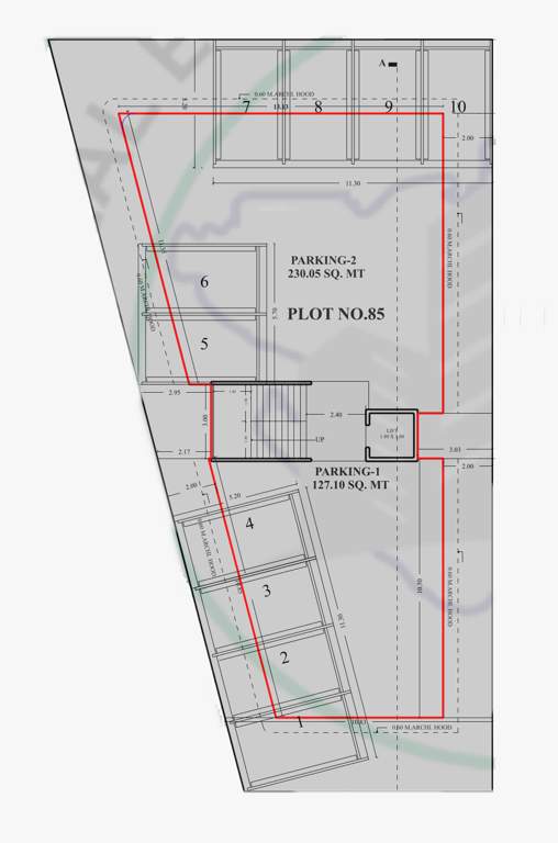  govardhan luxuriya Govardhan Luxuriya Cluster Plan for ground Floor